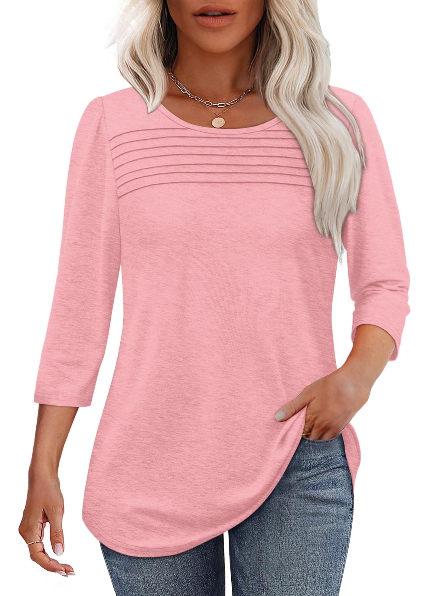 Annelie | Stylish Pleat Top