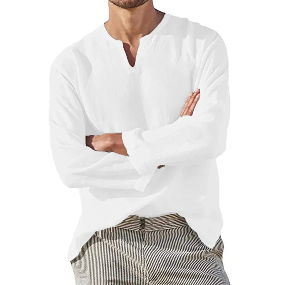 Michael | Relaxed Fit Long Sleeve Shirt