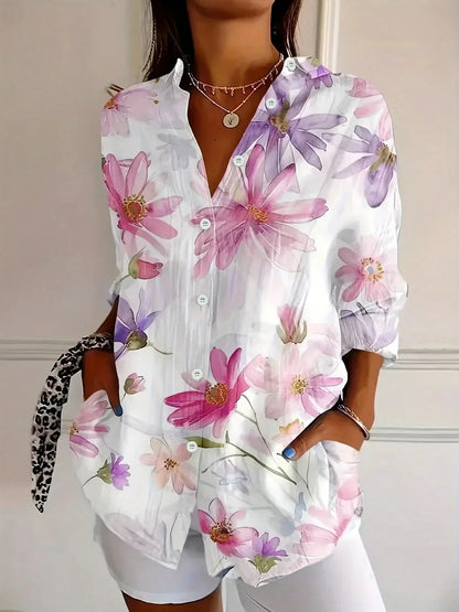 Shielo | Abstract Pattern Blouse