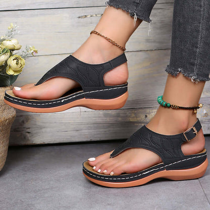 Novaria | Cushioned Wedge Sandals