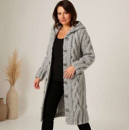 Thesia | Chunky Cable Cardigan
