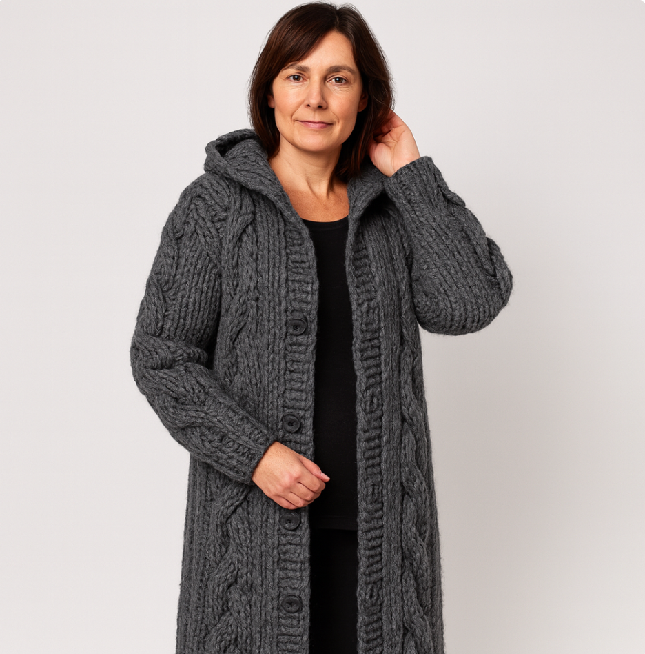 Thesia | Chunky Cable Cardigan