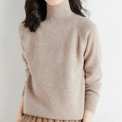 Zoey | Classic Mock-Neck Sweater