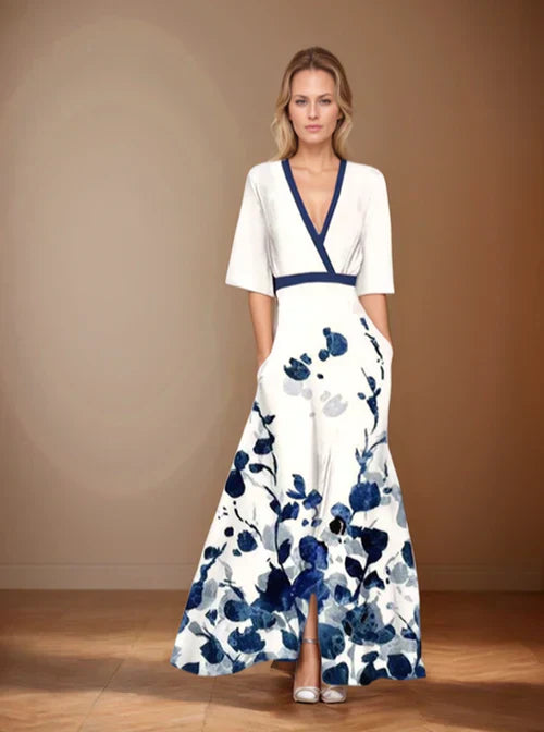 Rosalind | Flowing Floral Maxi Dress
