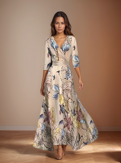 Rosalind | Flowing Floral Maxi Dress