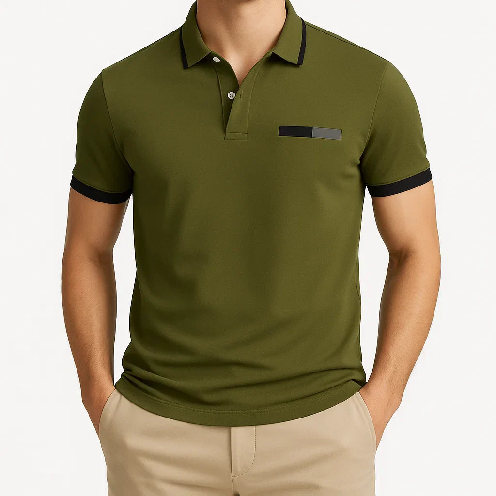 Tristian | Stylish Short-Sleeve Polo Shirt