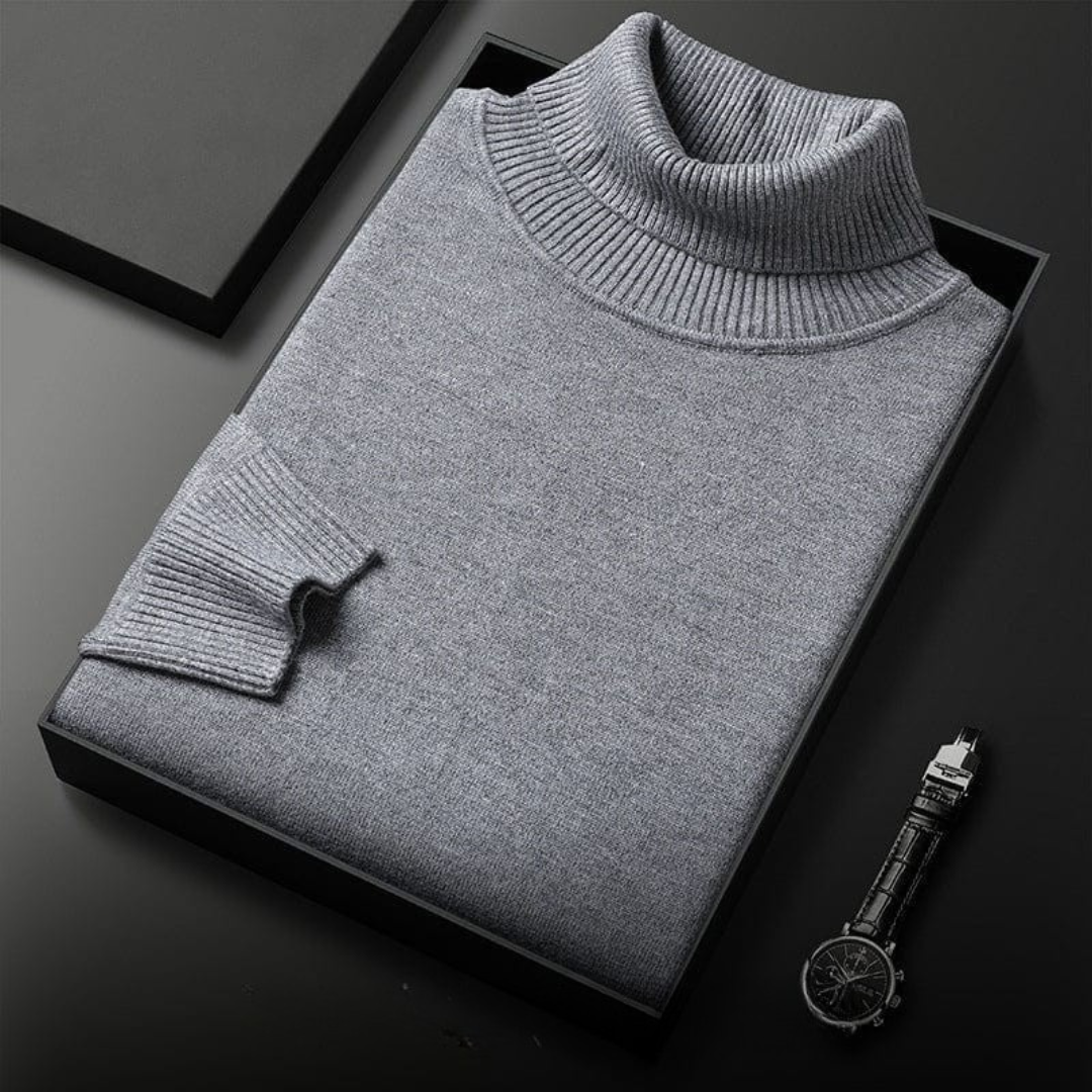 Damian | Supreme Warmth Turtleneck Sweater