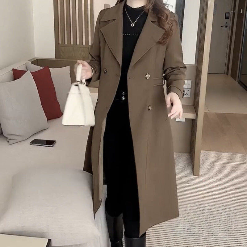 Kaye | Modern Elegant Trench-Style Coat