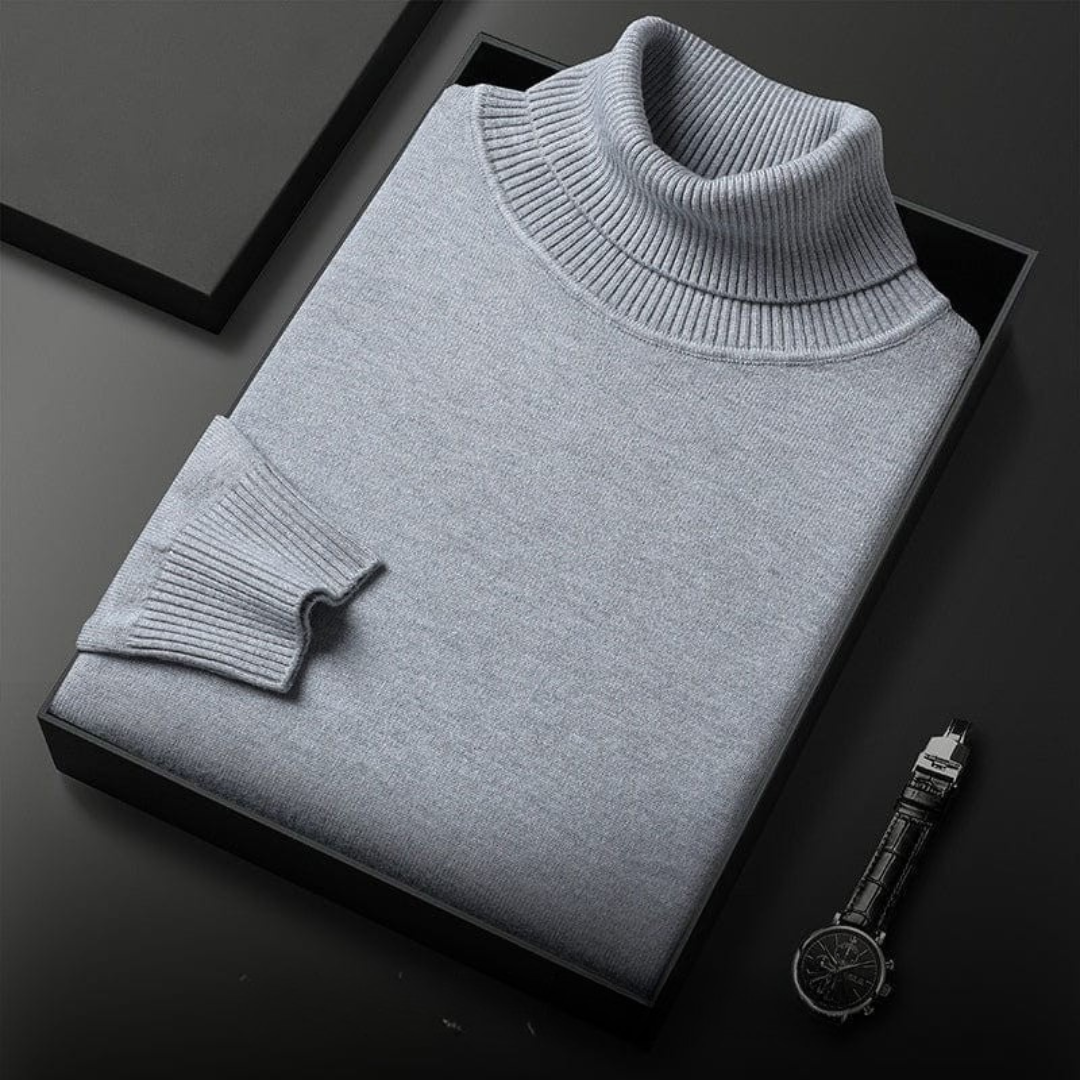 Damian | Supreme Warmth Turtleneck Sweater
