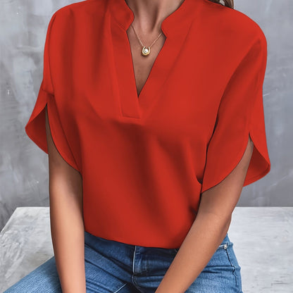 Emlyn | Chic Drape Blouse
