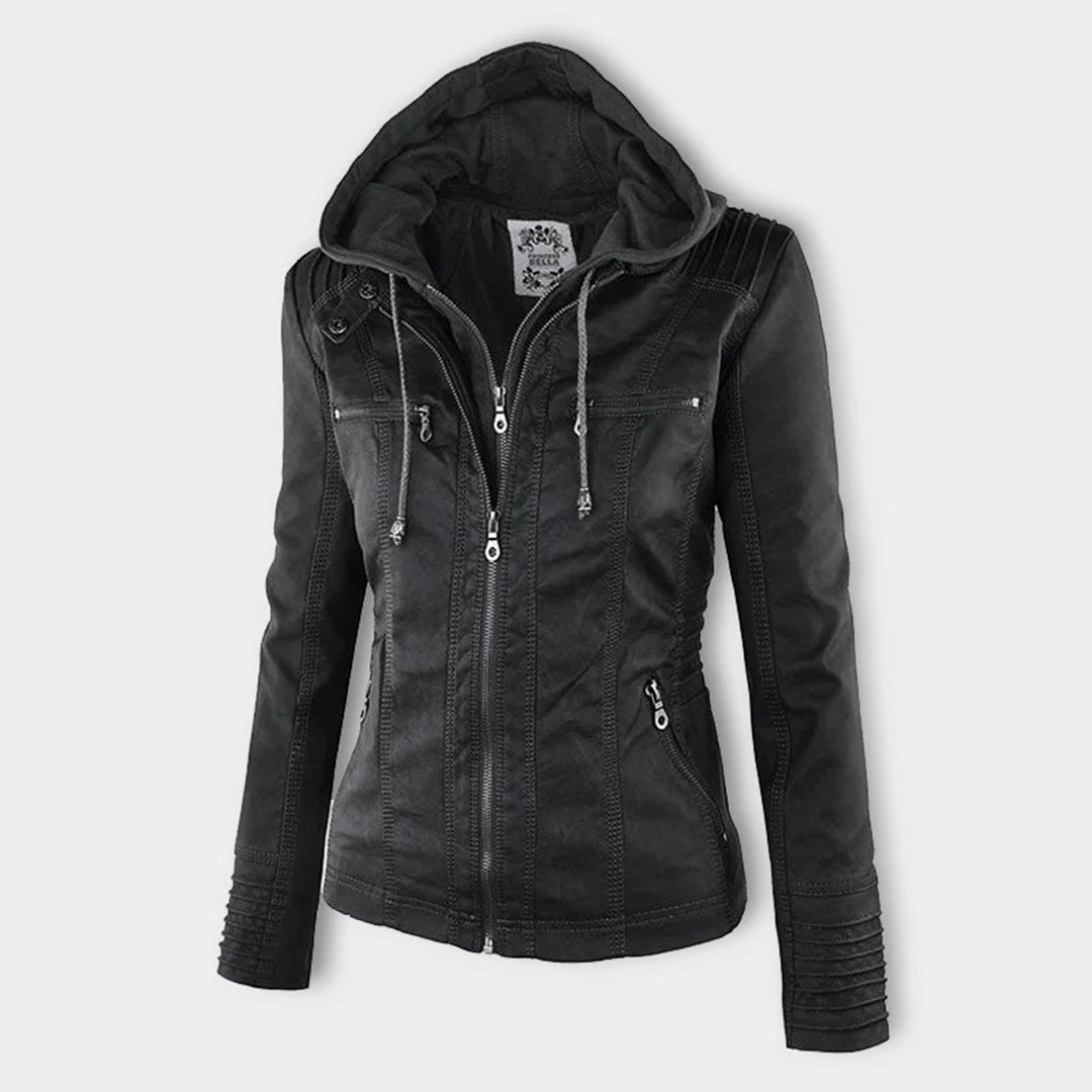 Heliana | Sleek Hooded Jacket