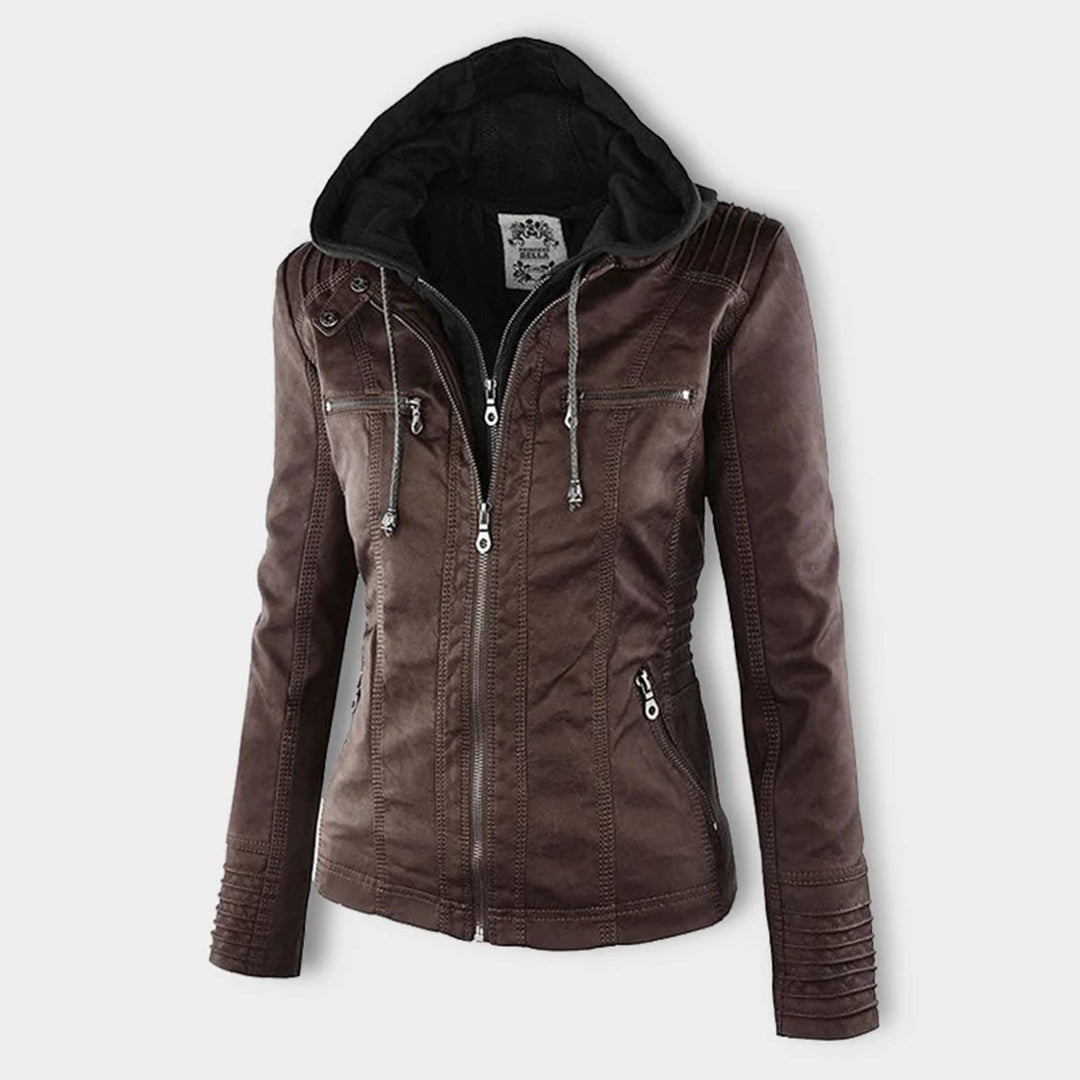 Heliana | Sleek Hooded Jacket