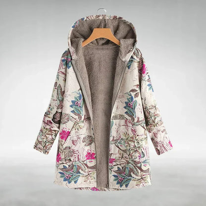 Lydia | Cozy Elegance Hooded Jacket