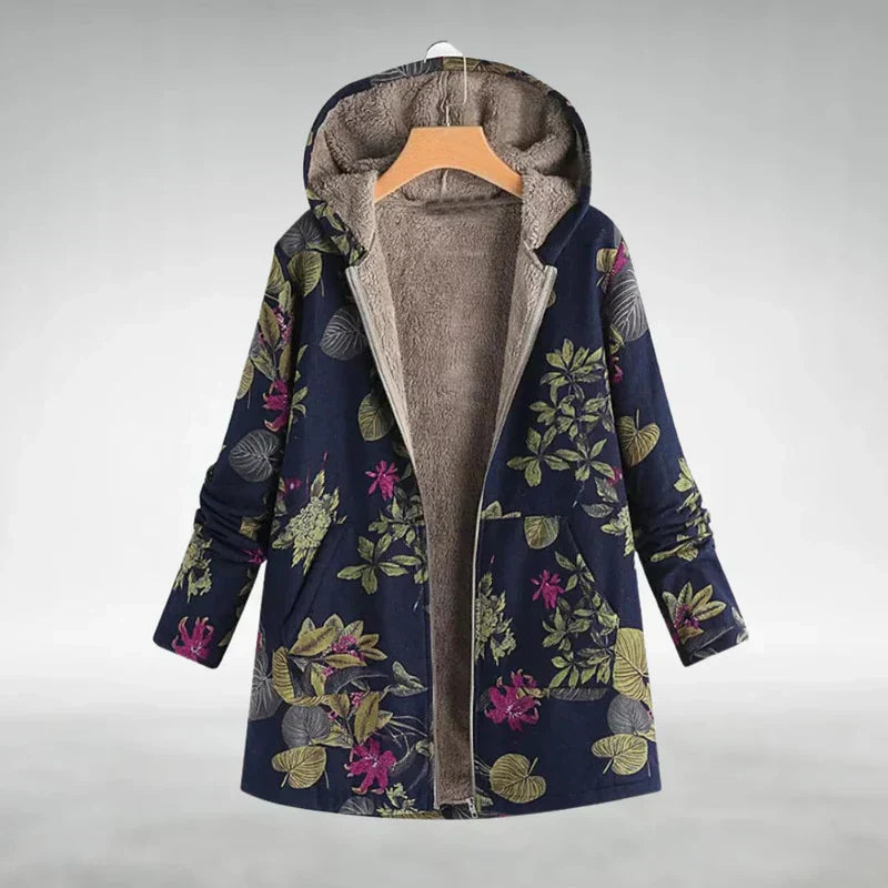Lydia | Cozy Elegance Hooded Jacket