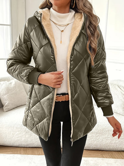 Isalyn | Diamond Quilted Jacket