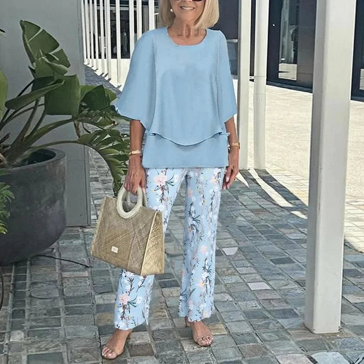 Geneva | Stylish Trendy Print Two-Piece Set