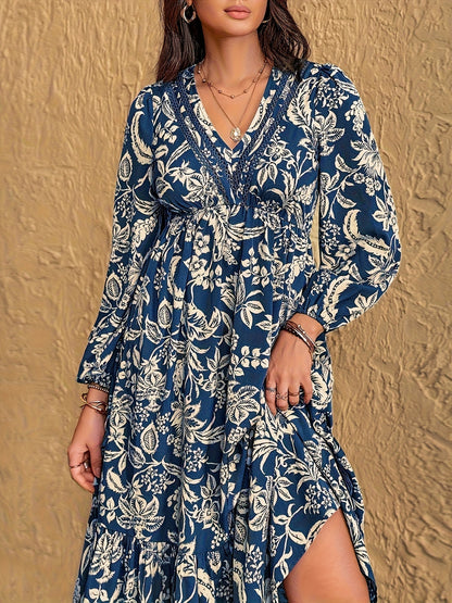 Halia | Elegant Floral Dress