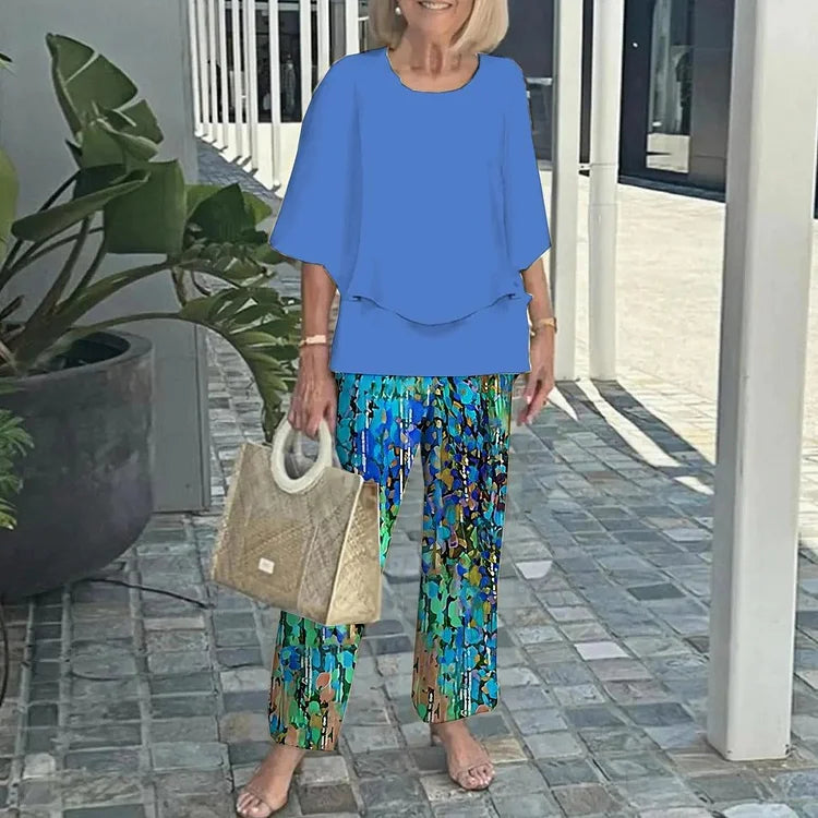 Geneva | Stylish Trendy Print Two-Piece Set