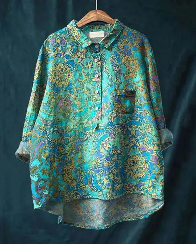 Amita | Vintage Floral Blouse