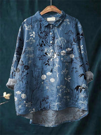 Blue Floral Pattern