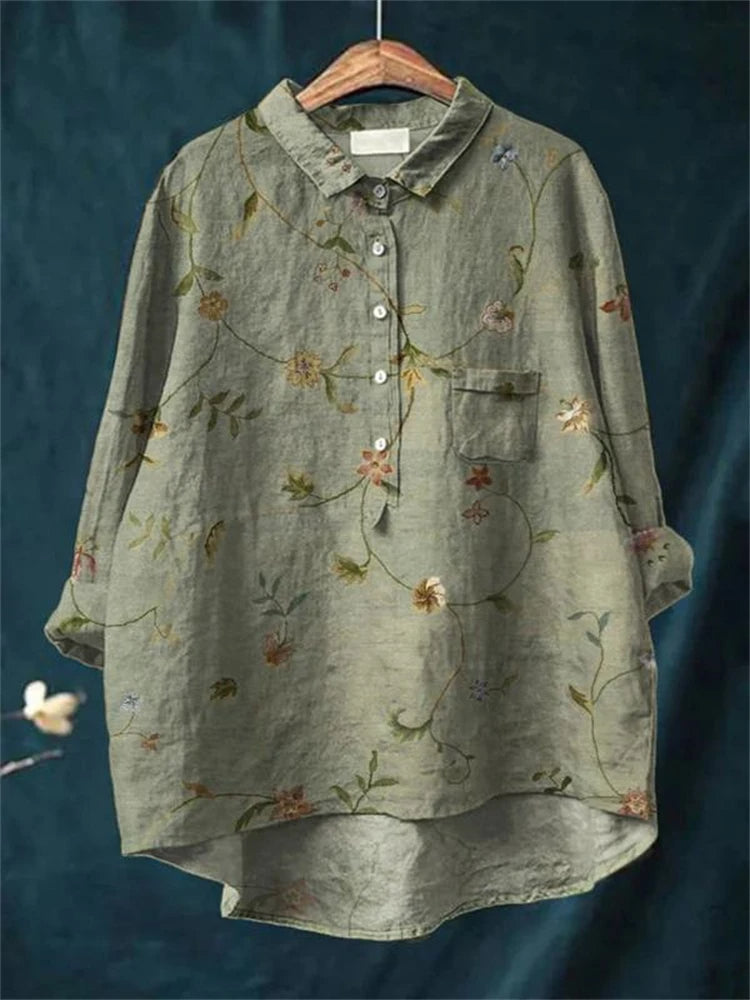 Amita | Vintage Floral Blouse