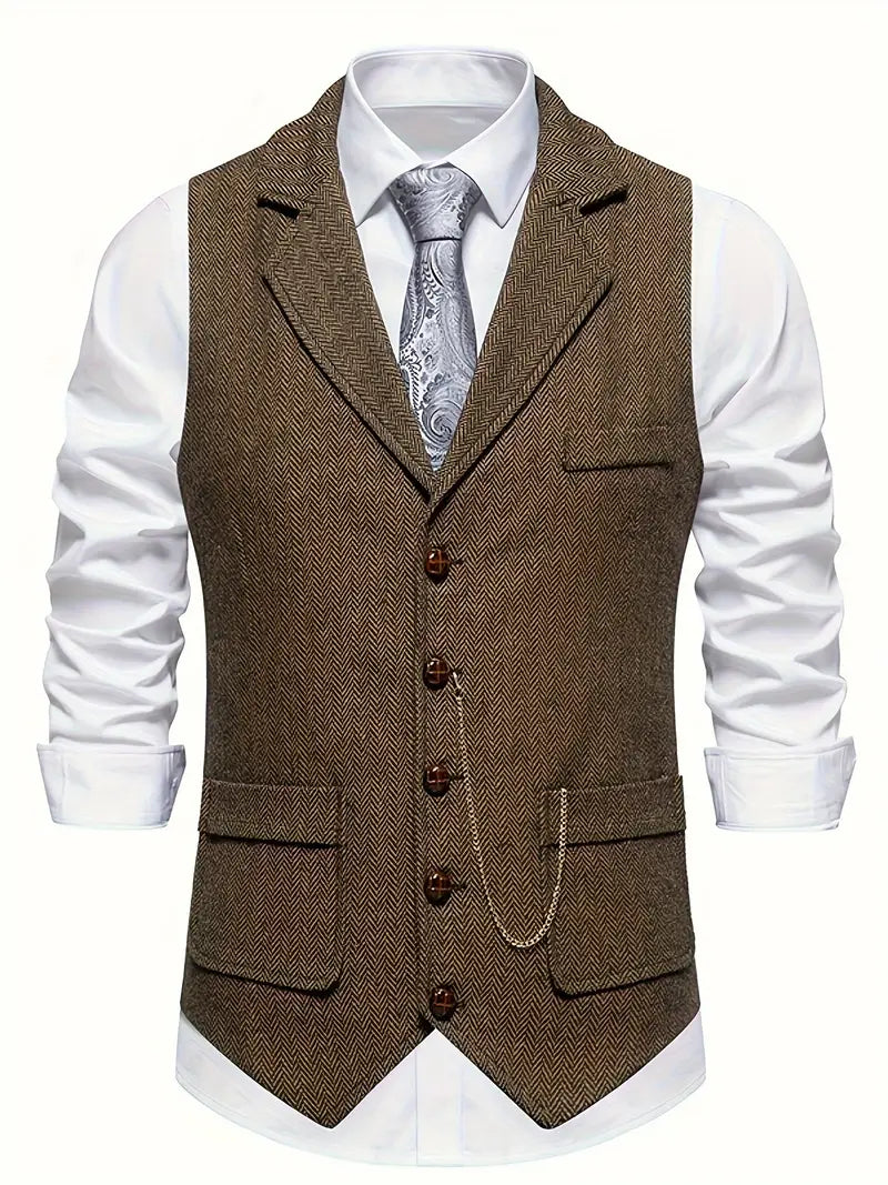 Leonard | Tailored Lapel Waistcoat