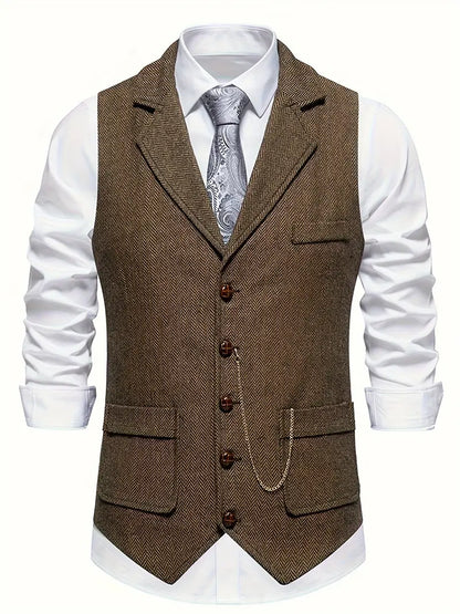 Leonard | Tailored Lapel Waistcoat