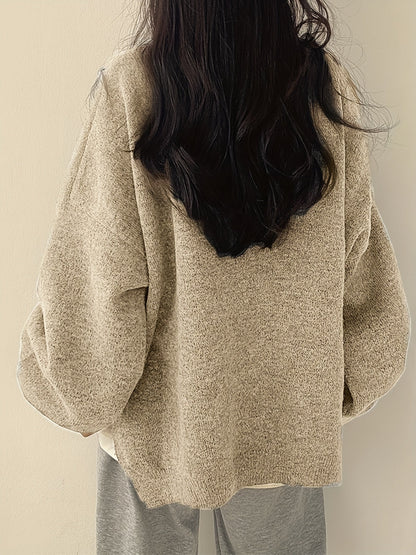 Aemie | Oversized Crewneck Sweater