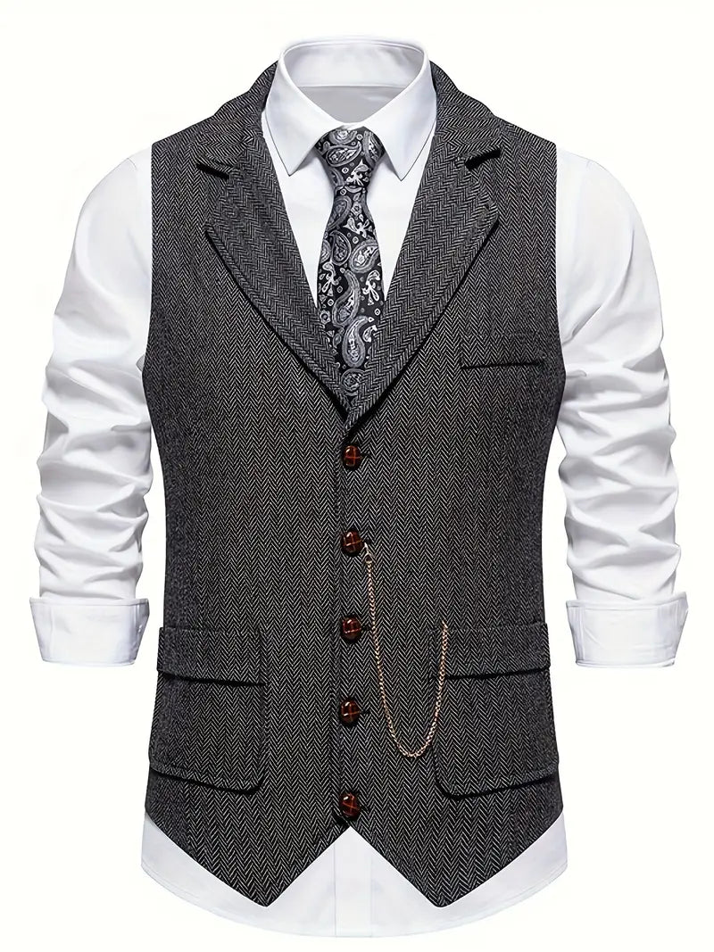 Leonard | Tailored Lapel Waistcoat