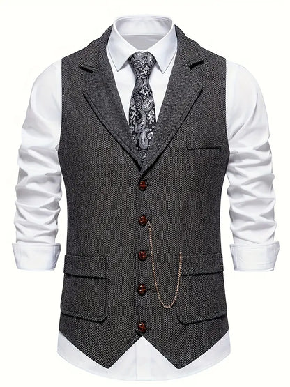 Leonard | Tailored Lapel Waistcoat