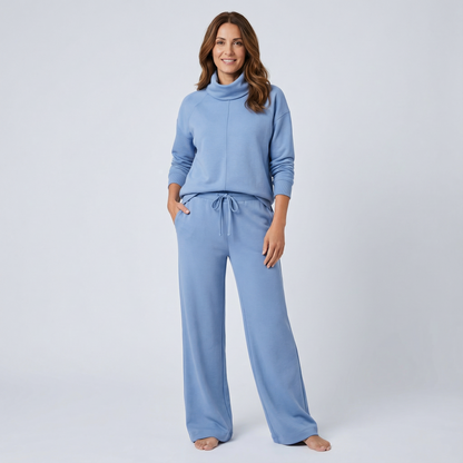 Rumie | Comfy Mock Neck Set