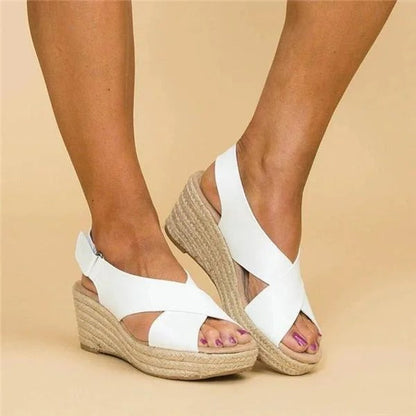 Annika | Orthopedic Open-toe Wedges