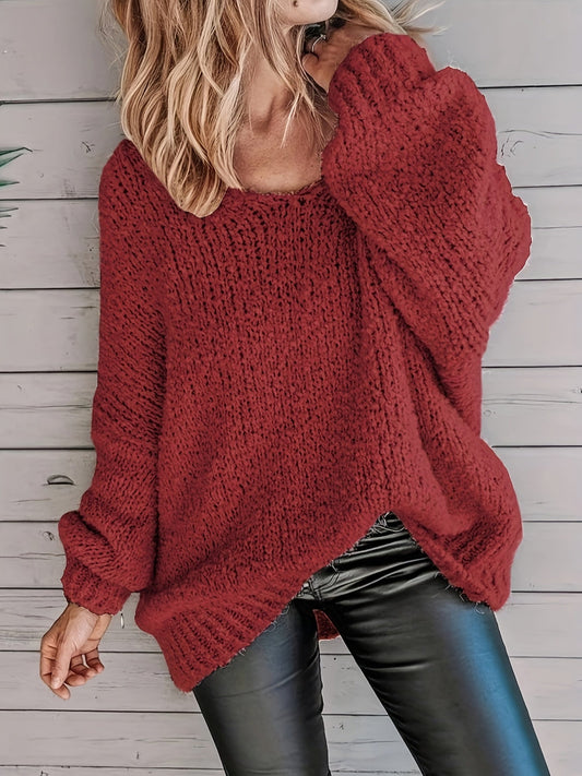 Jenna | Cozy Long Sleeve Sweater