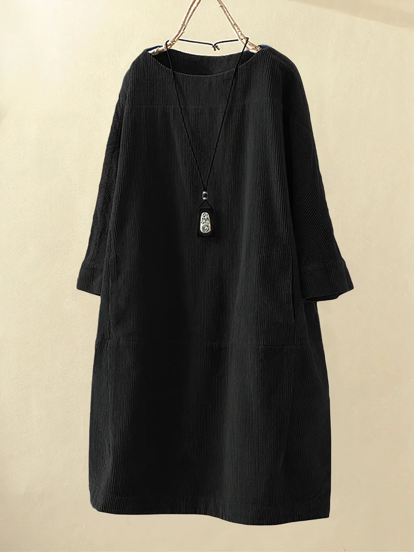 Sorenia | Wide-Cut Smock Dress
