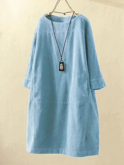 Sorenia | Wide-Cut Smock Dress