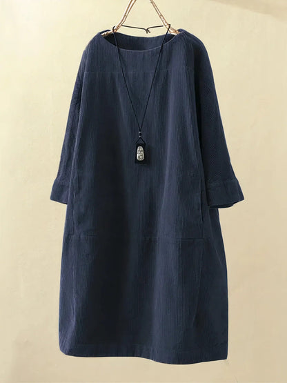 Sorenia | Wide-Cut Smock Dress