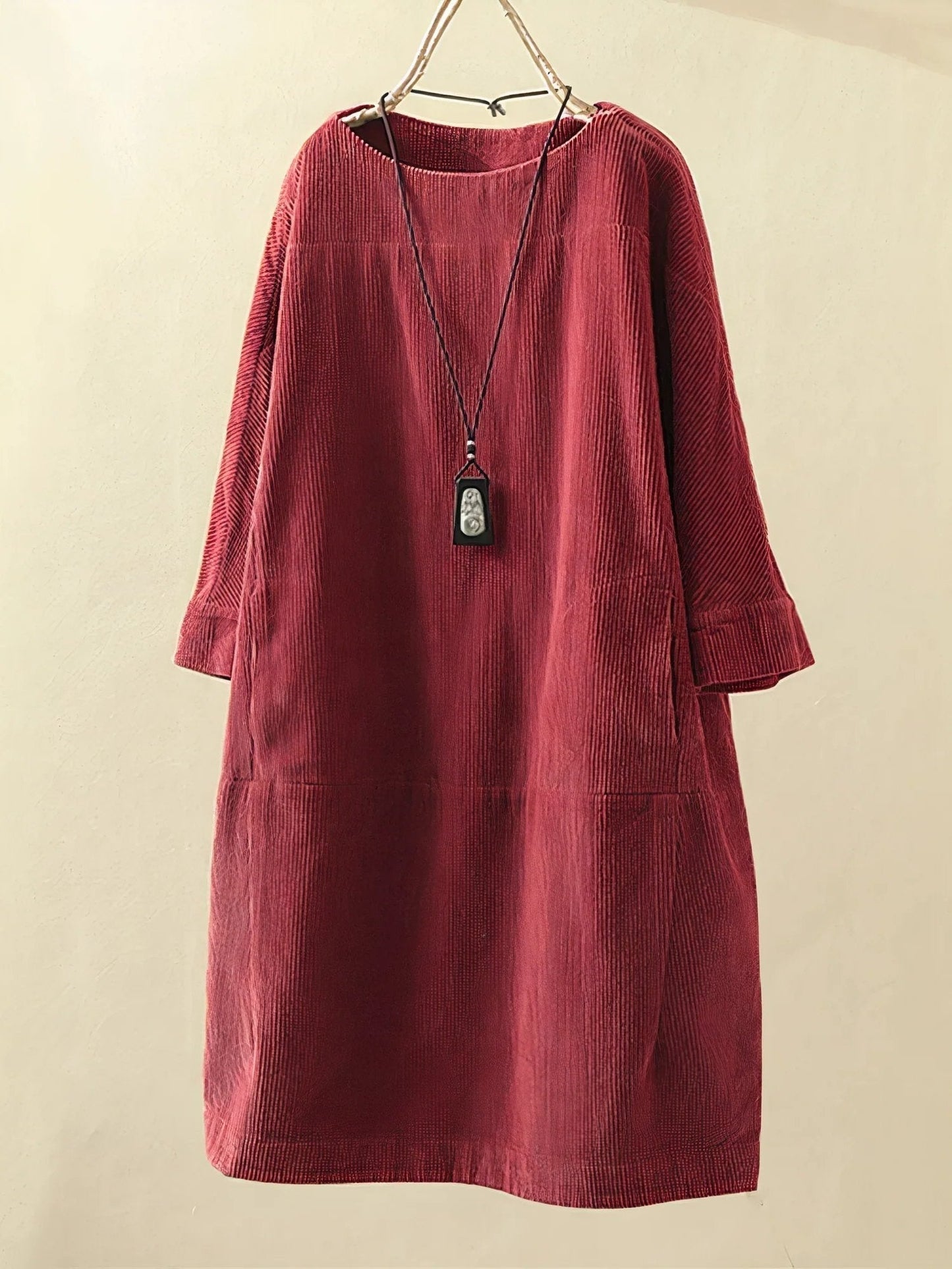 Sorenia | Wide-Cut Smock Dress