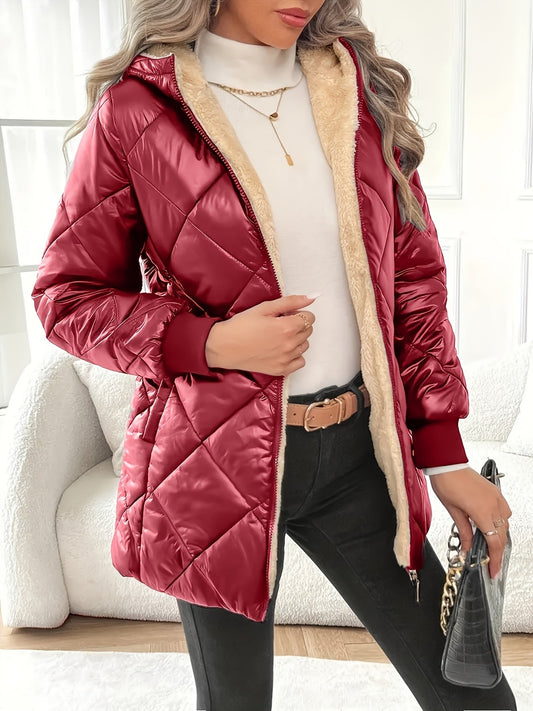 Isalyn | Diamond Quilted Jacket