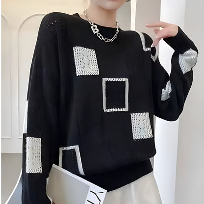Clarida | Elegant Crew Neck Sweater