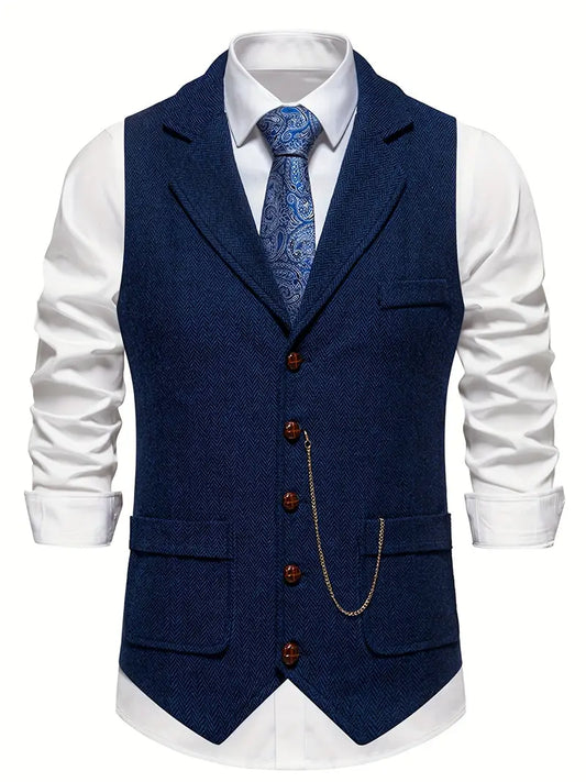 Leonard | Tailored Lapel Waistcoat