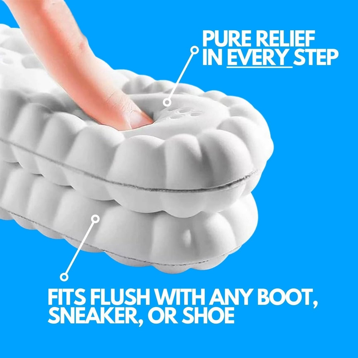 OrthoSole® | Cloud Cushioned Insoles