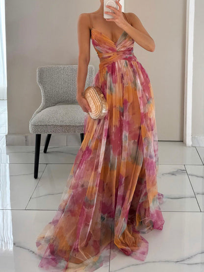 Yasmine | Enchanted Floral Maxi Dress