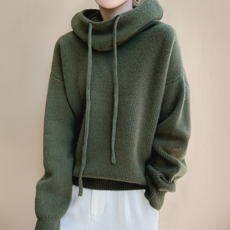 Zabrina | Comfy Cowl Neck Hoodie