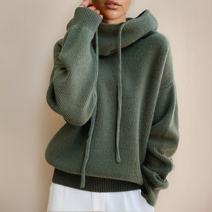 Zabrina | Comfy Cowl Neck Hoodie
