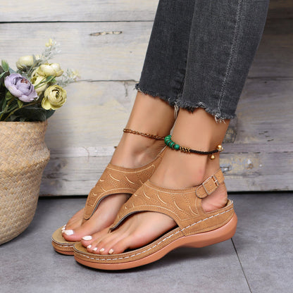 Novaria | Cushioned Wedge Sandals