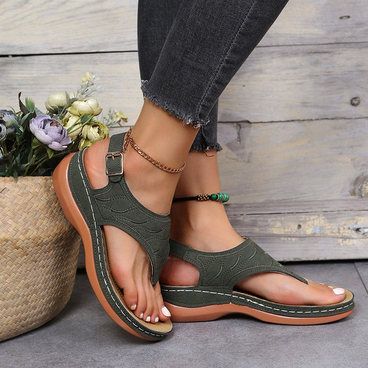Novaria | Cushioned Wedge Sandals