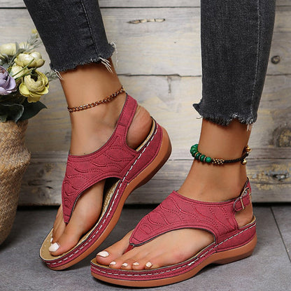 Novaria | Cushioned Wedge Sandals