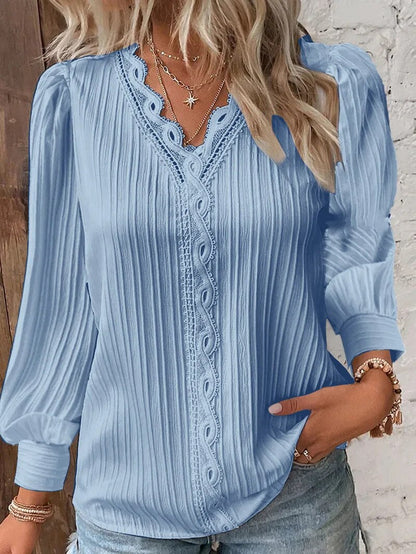 Serenza | Premium V-Neck Blouse