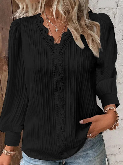 Serenza | Premium V-Neck Blouse
