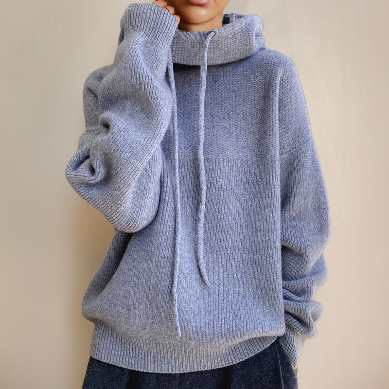Zabrina | Comfy Cowl Neck Hoodie
